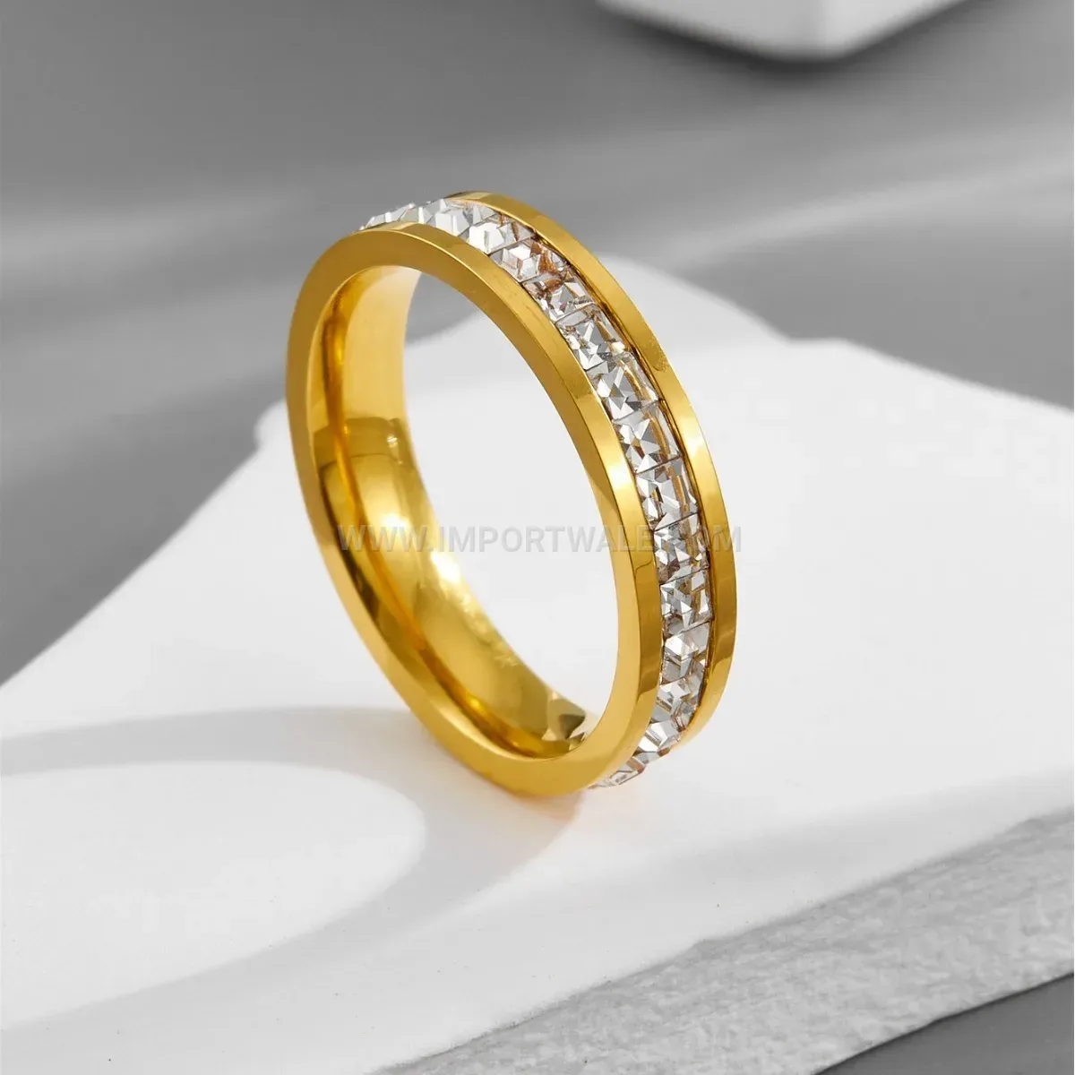 Sleek Minimalist Titanium Steel Band Ring
