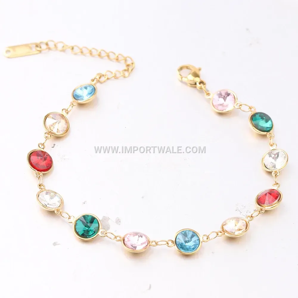 Candy Color Heart Necklace Bracelet and Earrings Jewelry Set