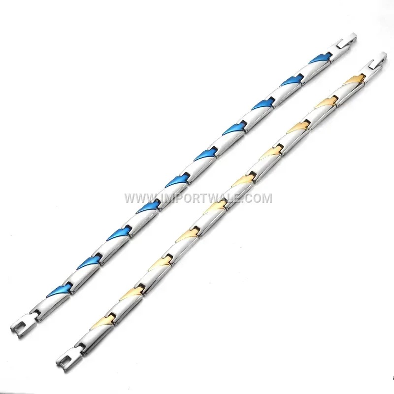 Western Style Titanium Steel Four-in-One Magnetic Bracelet