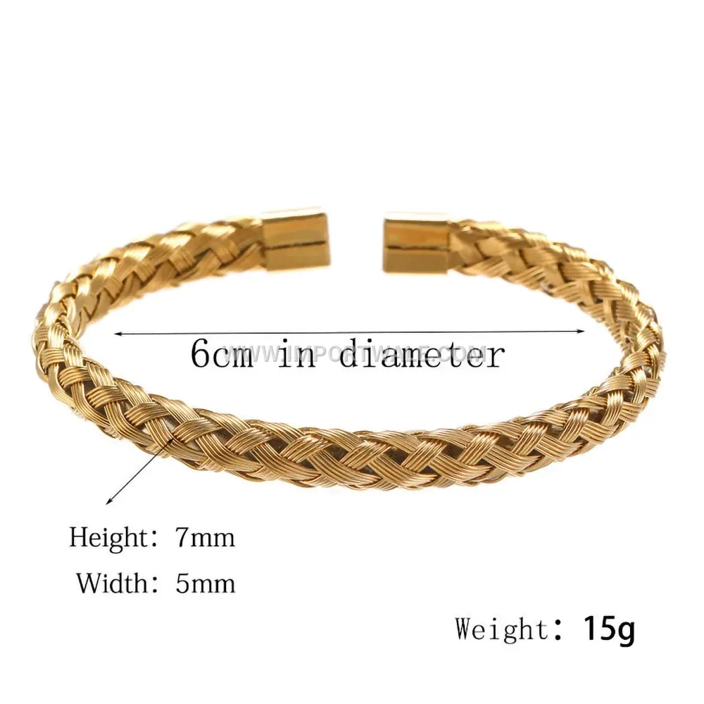 Multi-Layer Faux Leather Open Bangle Bracelet With Heart Detail