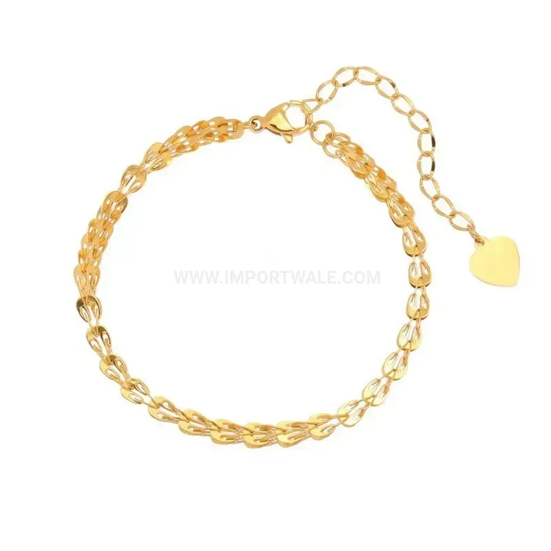 Stylish Minimalist Titanium Steel Phoenix Tail Clavicle Chain Necklace