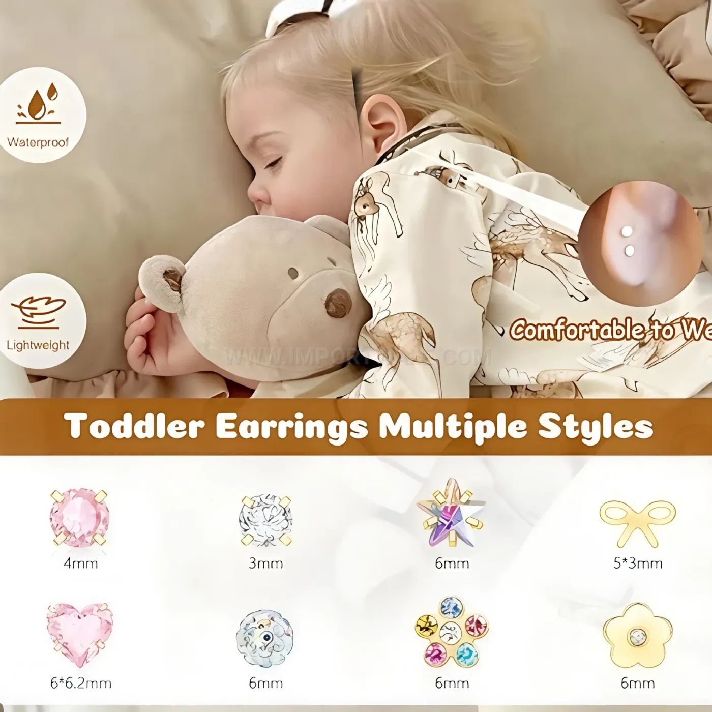 Designer Stainless Steel Multi Shape Flat Back Cartilage Piercing Studs Set