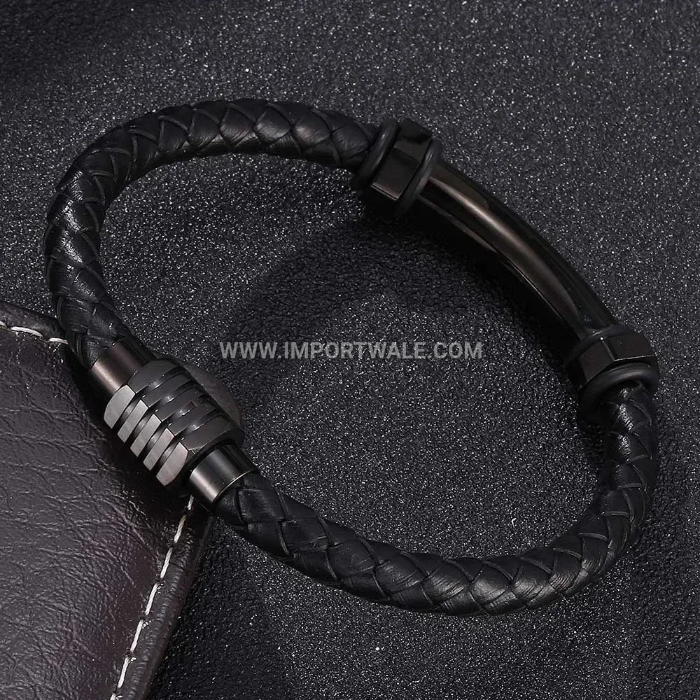 Sleek Hexagonal Stainless Steel Bangle Bracelet with Magnetic Clasp