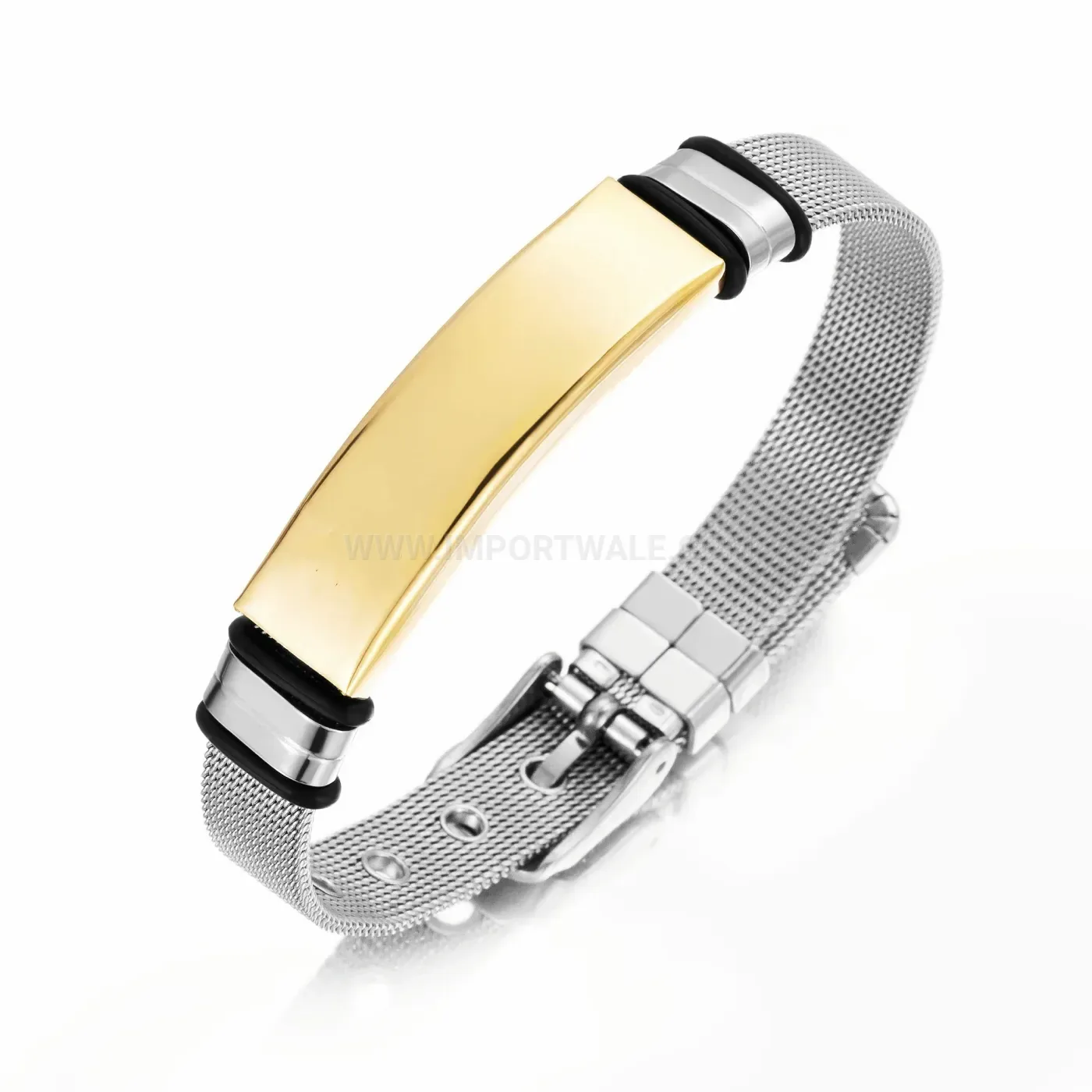 Classic Minimalist Braided Leather Bracelet with Stainless Steel Clasp