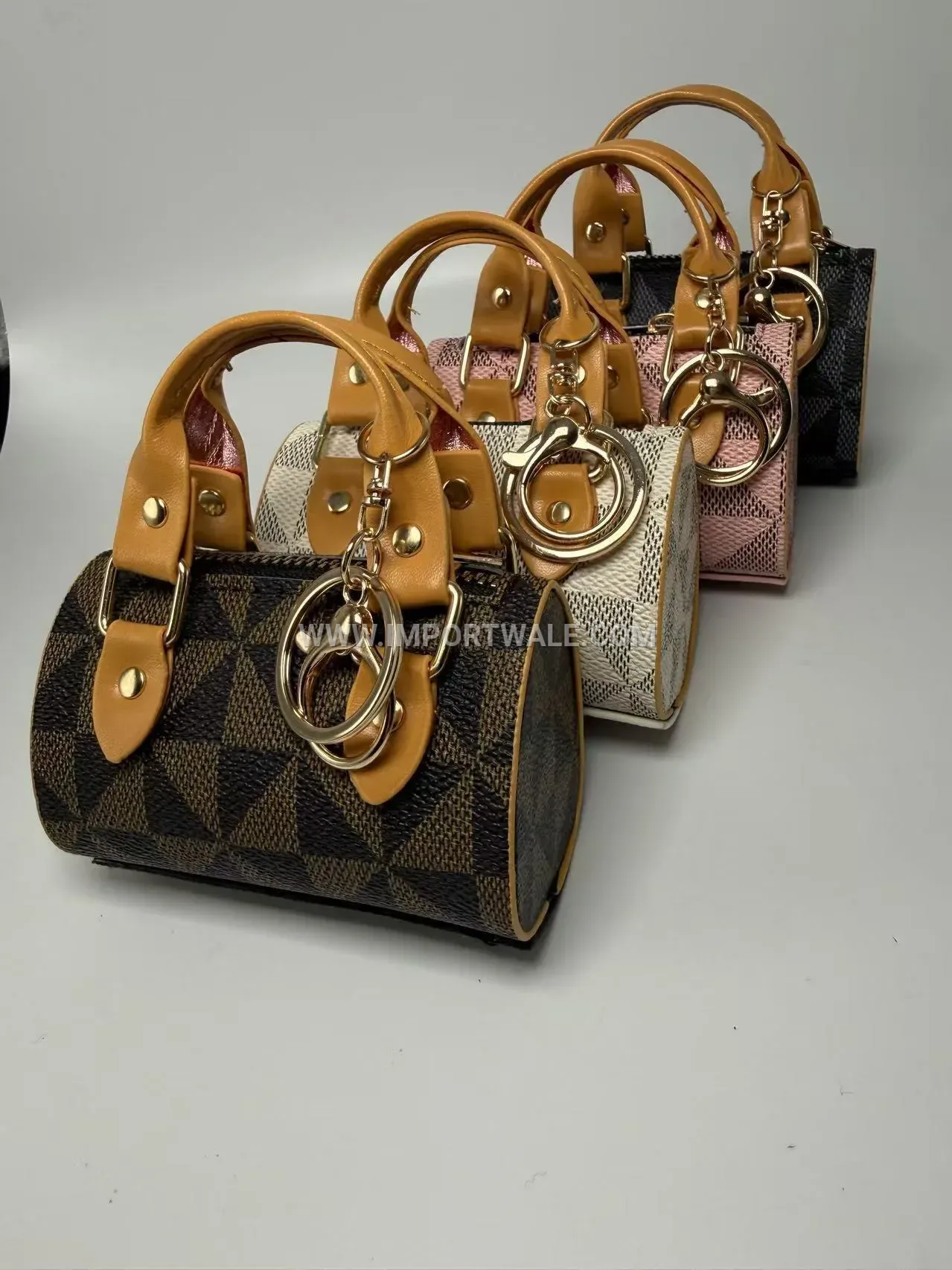 Miniature Crossbody Handbag Keychain Charm