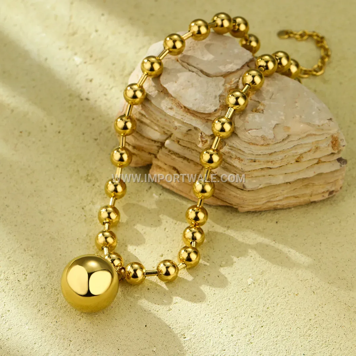 Stainless Steel Star and Heart Link Chain Necklace