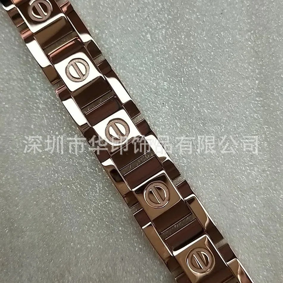 Chic Titanium Steel Germanium Bio Magnetic Couple Bracelet