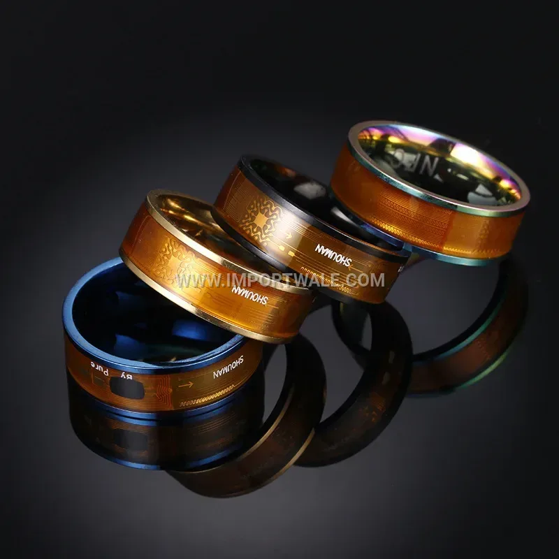 Stainless Steel NFC Smart Ring Band
