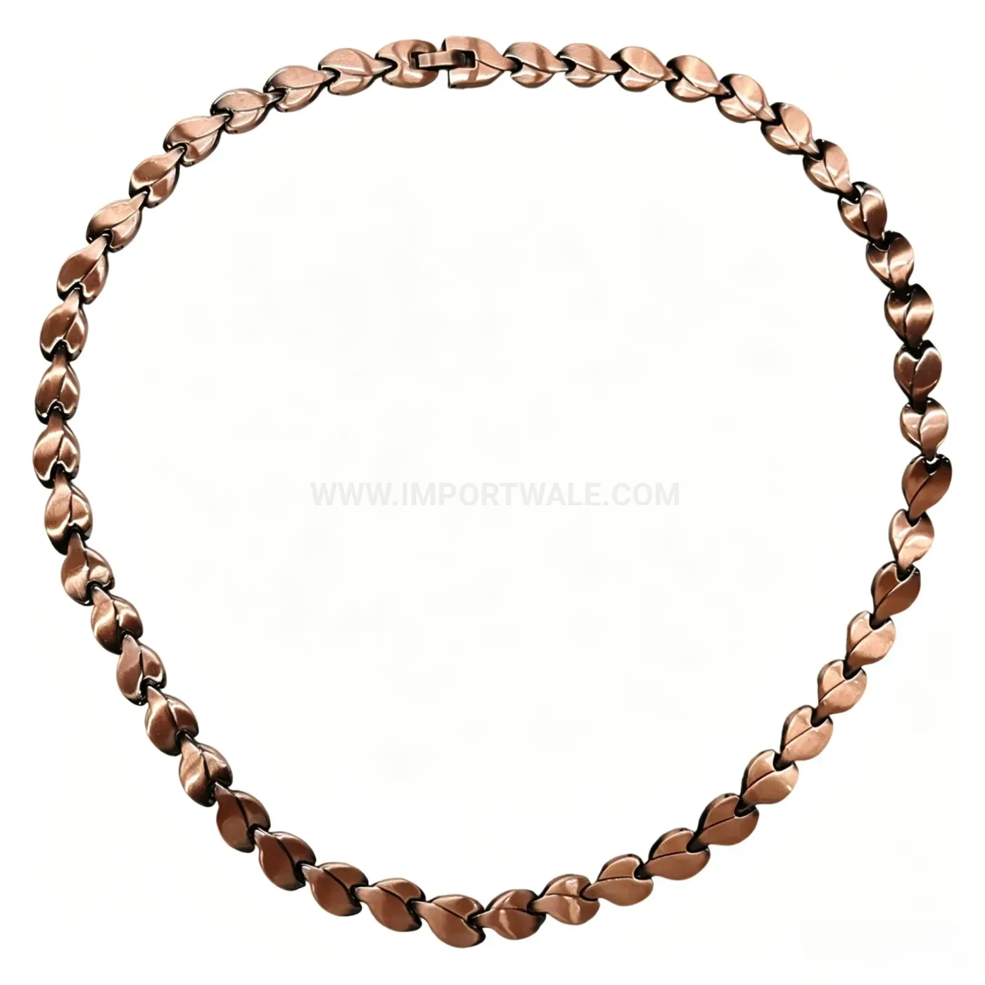 Elegant Woven Pure Copper Bio Energy Chain Necklace
