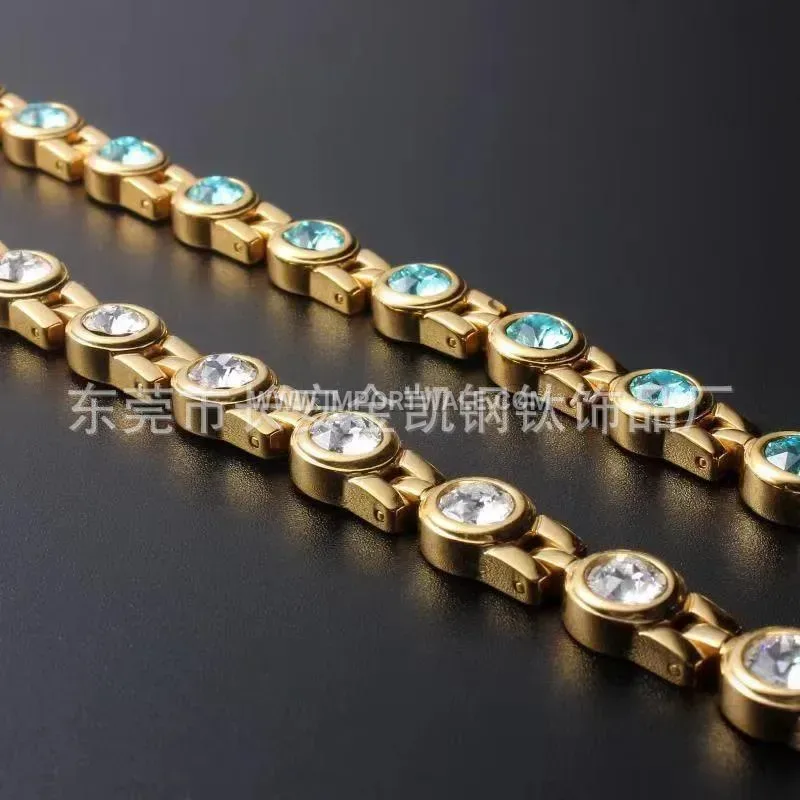Stainless Steel Bio Magnetic Chain Bracelet for Women