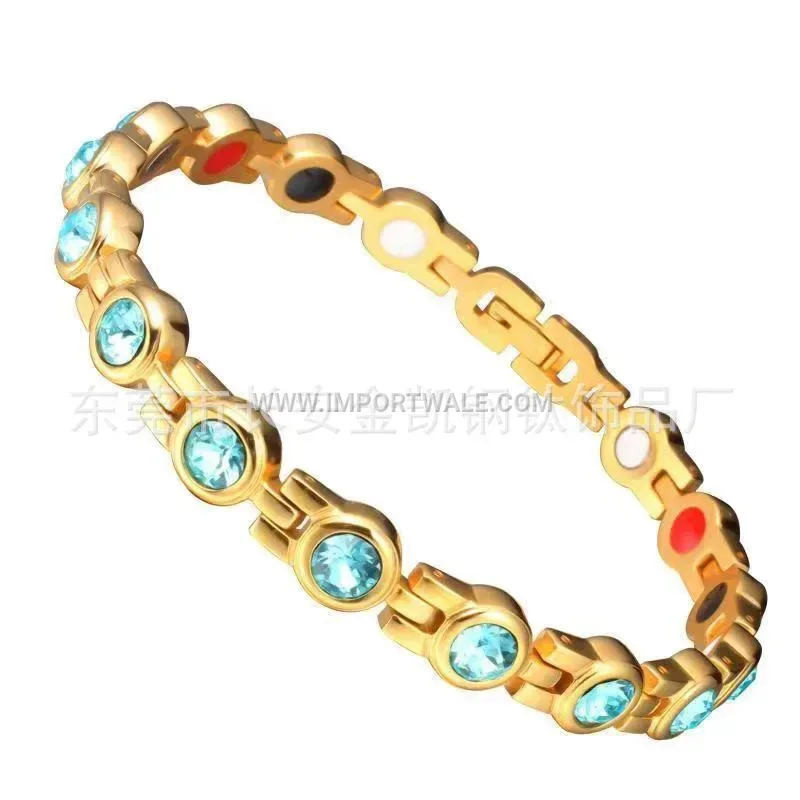 Stainless Steel Bio Magnetic Chain Bracelet for Women