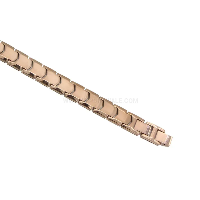 Modern Classic Unisex Stainless Steel Bio Magnetic Bracelet