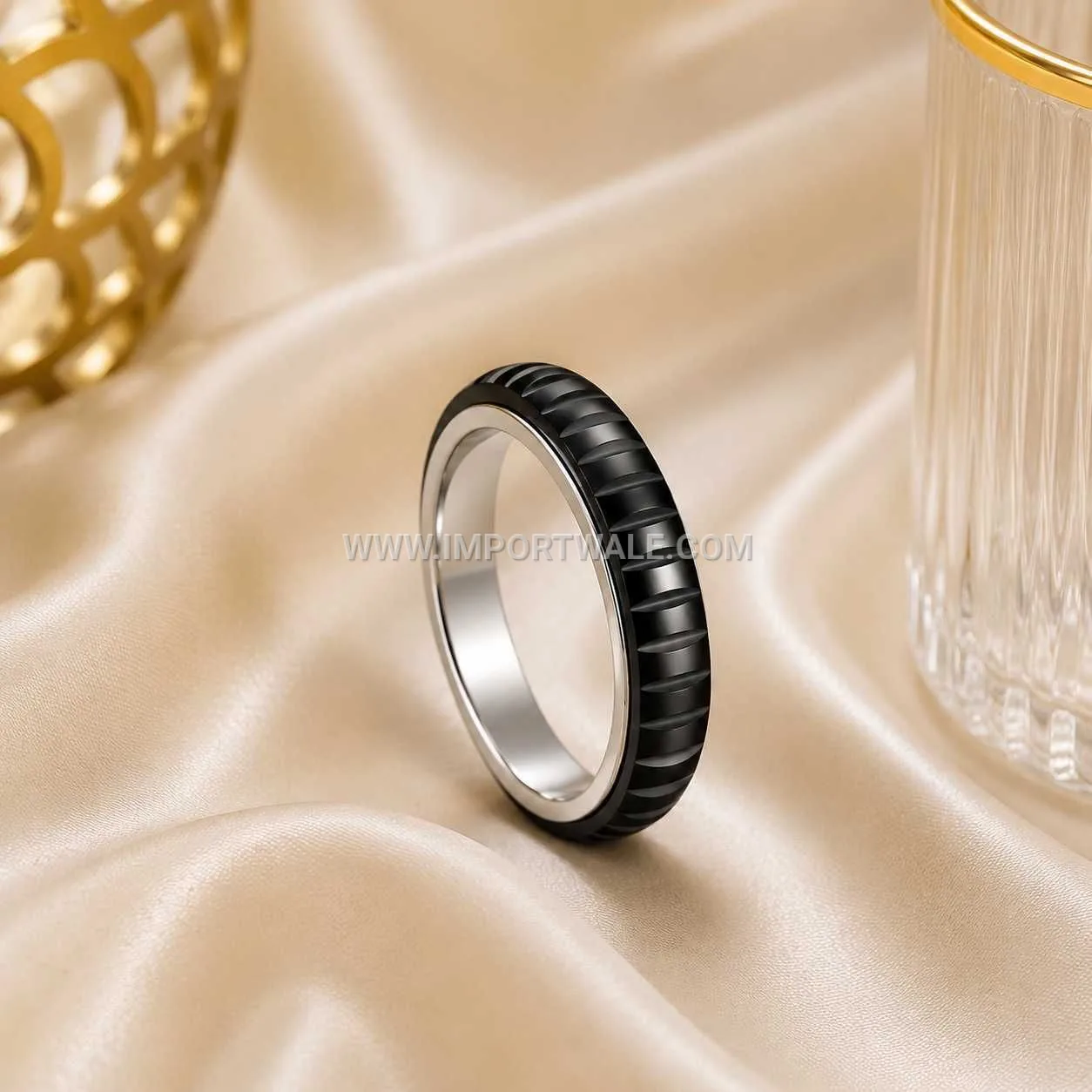 Stainless Steel Gear Spinner Stress Relief Ring