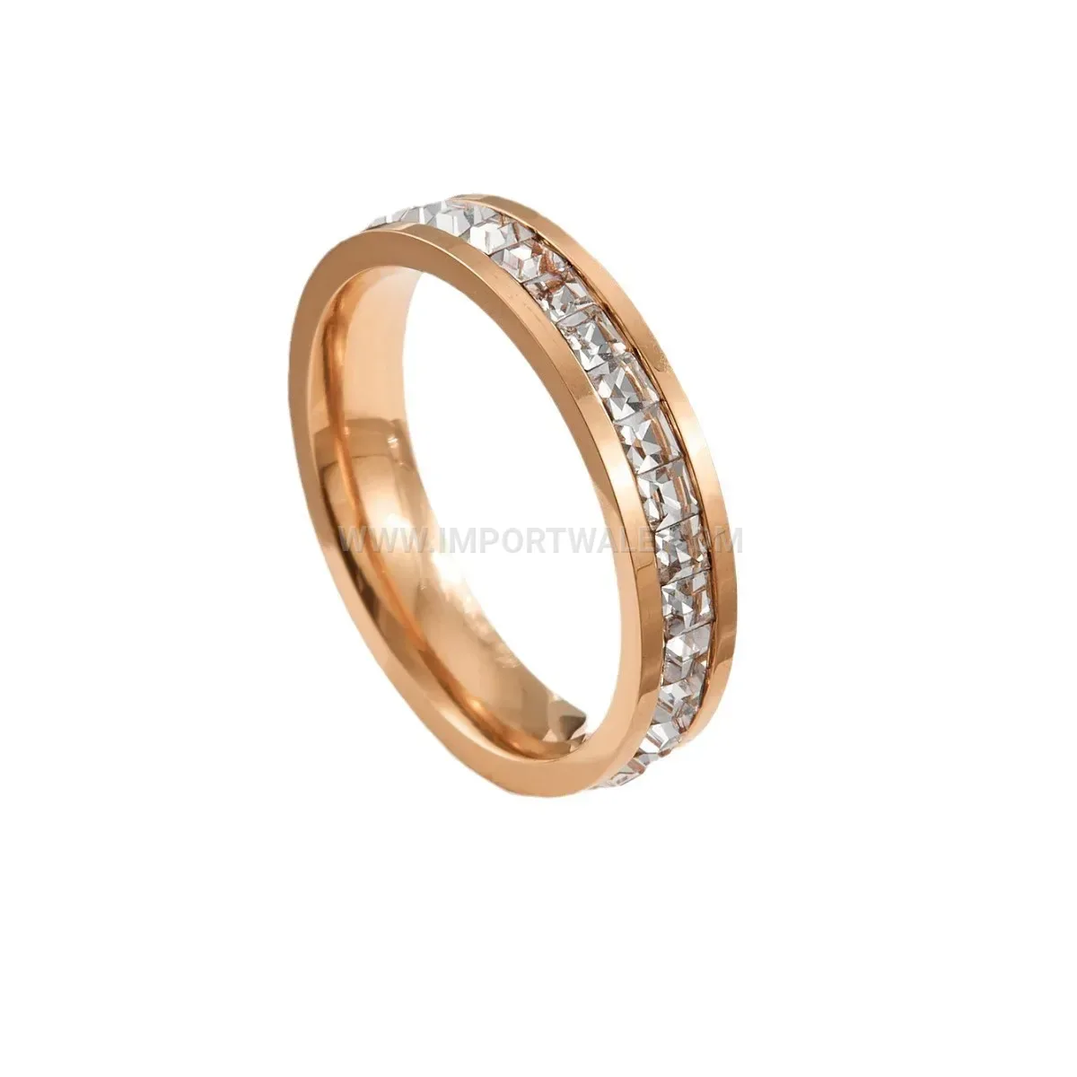 Sleek Minimalist Titanium Steel Band Ring