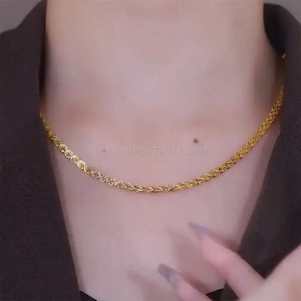 Stylish Minimalist Titanium Steel Phoenix Tail Clavicle Chain Necklace