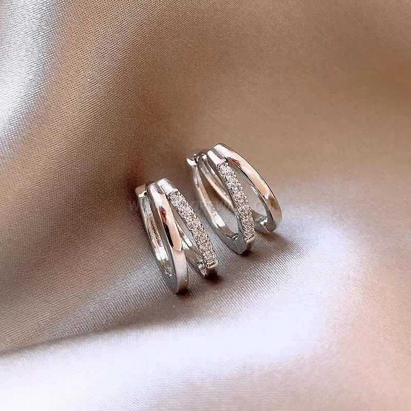 Premium Geometric Stainless Steel Cartilage Earring and Stud Piercing Set