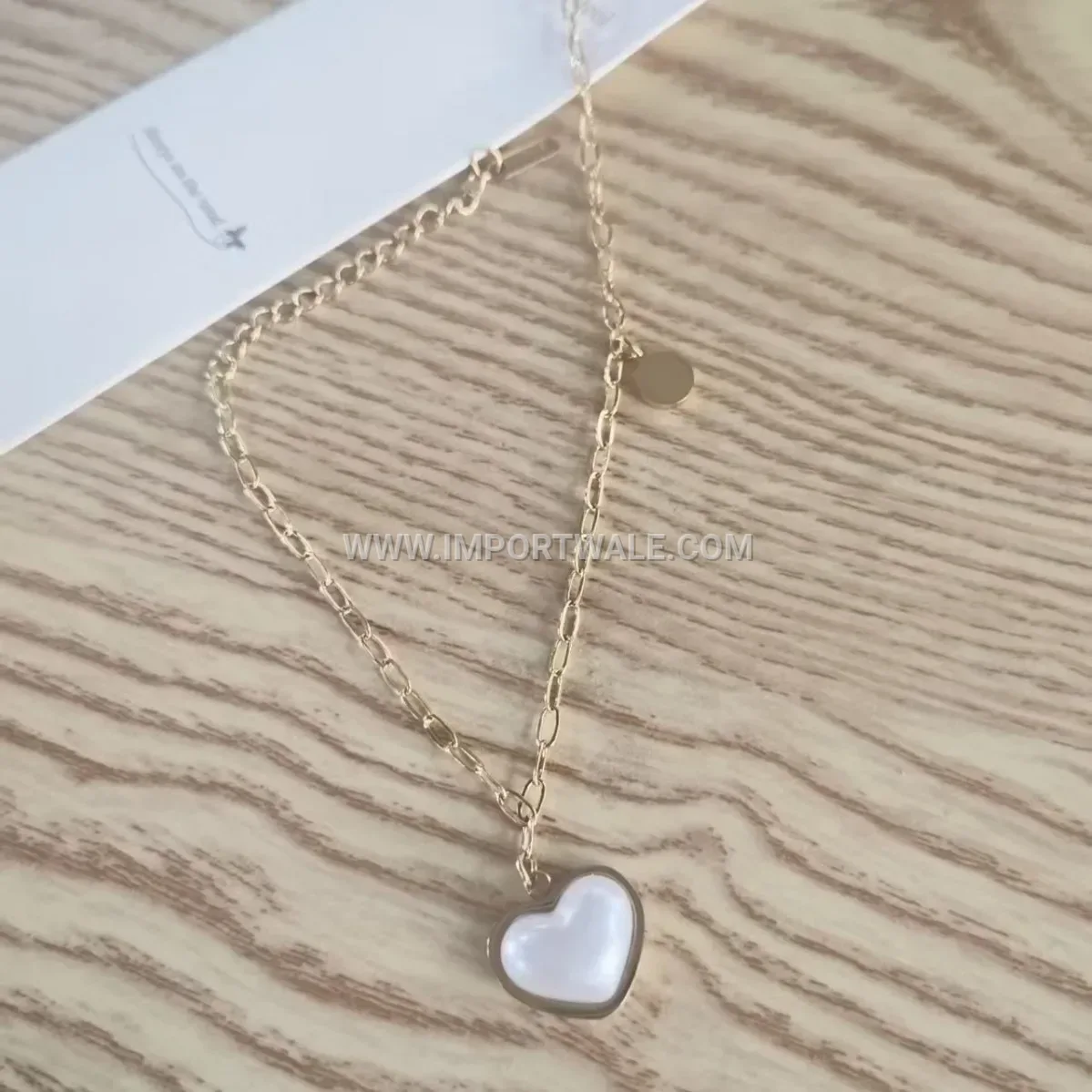 Minimalist Heart Charm Stainless Steel Premium Anklet Anti Tarnish