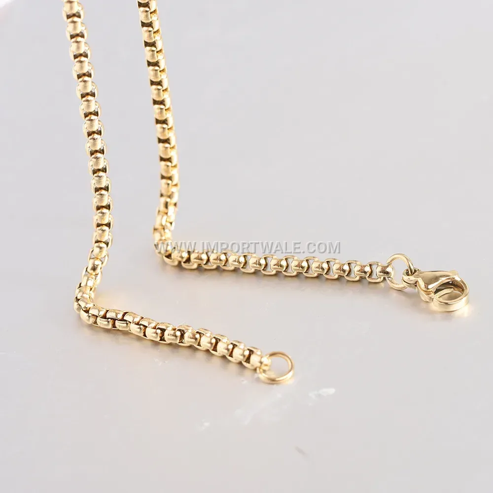 Vintage Style Stainless Steel Fist Pendant Statement Necklace