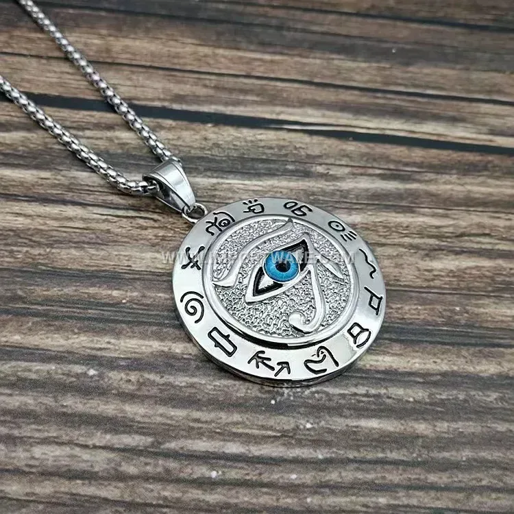 Stainless Steel Minimalist Blank Dog Tag Pendant Necklace