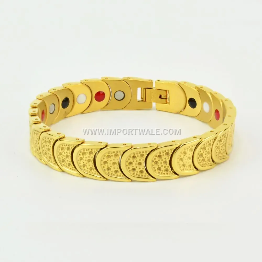 Minimalist Geometric Stainless Steel Electroplated Unisex Bracelet