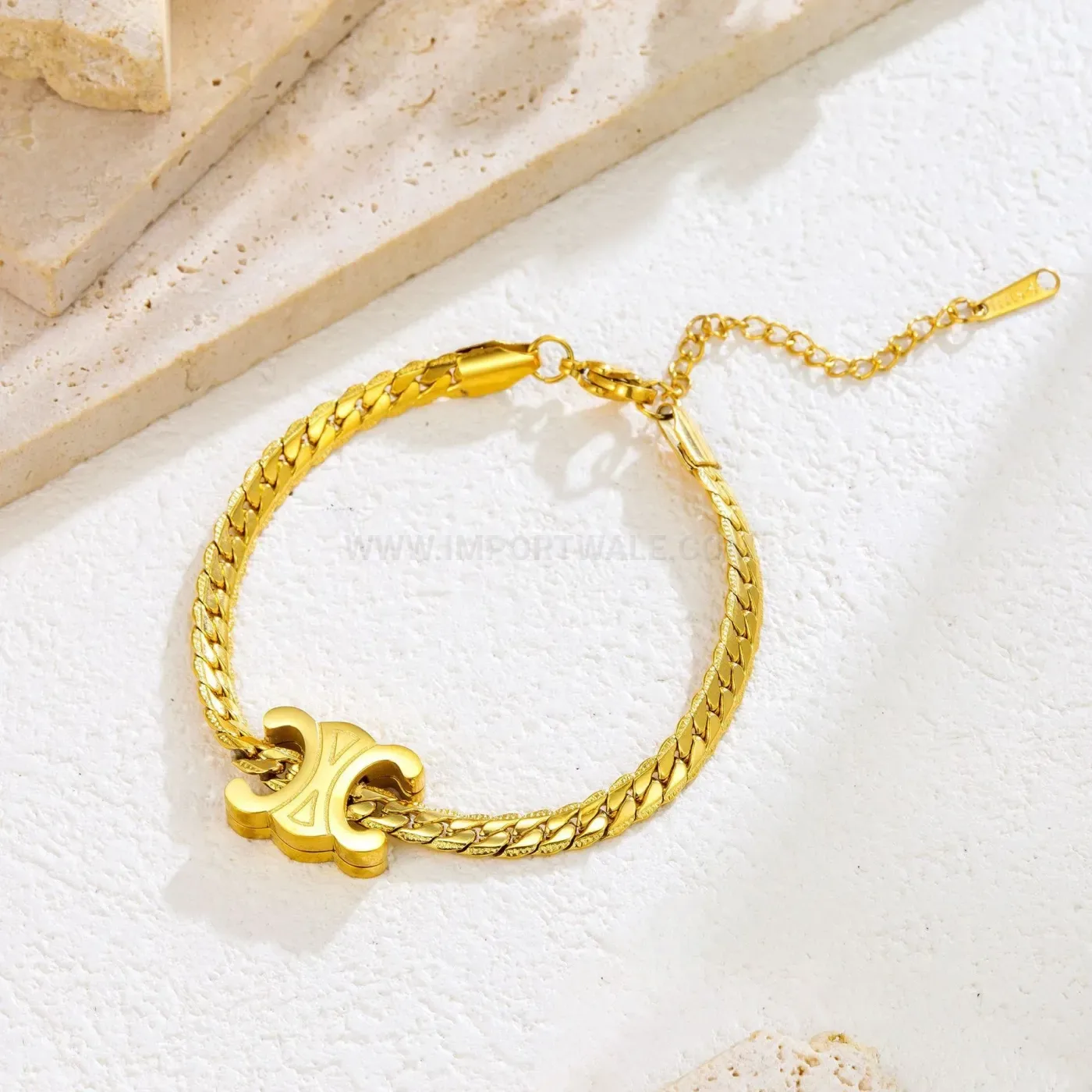 Fashion Western Style Stainless Steel Arc De Triomphe Motif Set