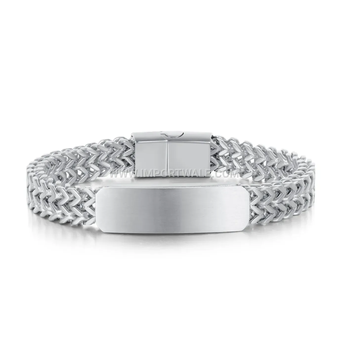 Men's 316L Stainless Steel Bracelet with Magnetic Clasp