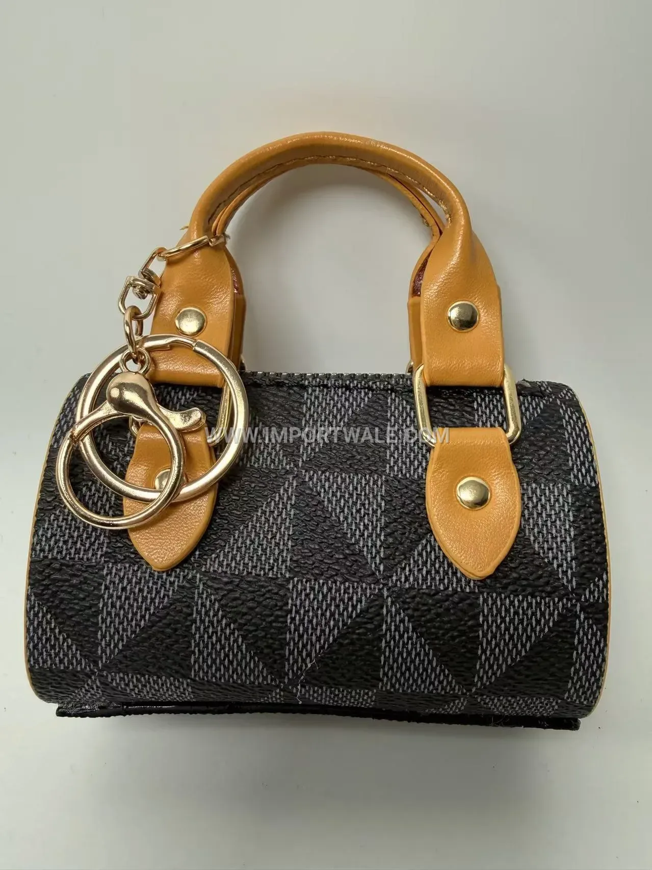 Miniature Crossbody Handbag Keychain Charm