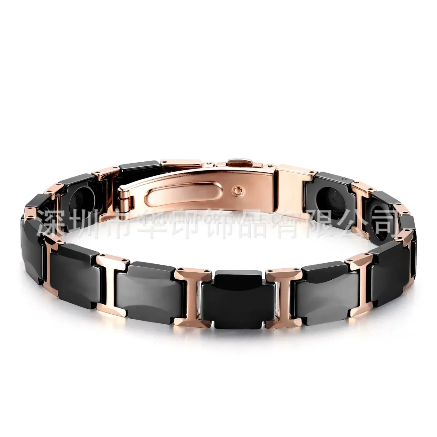 Elegant Contemporary Ceramic Bio Magnetic Germanium Bracelet