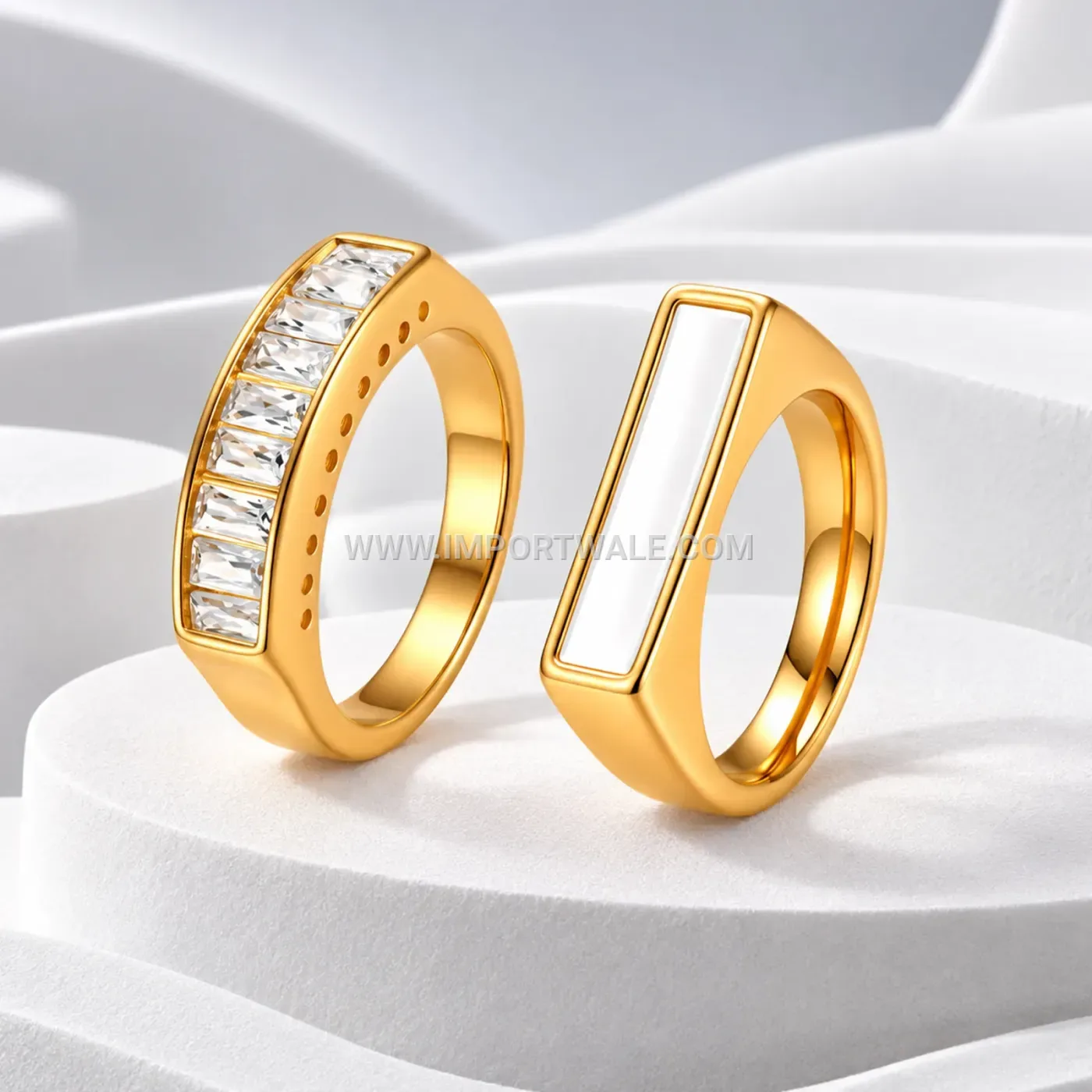 Zodiac Engraved Adjustable Stainless Steel Open Ring