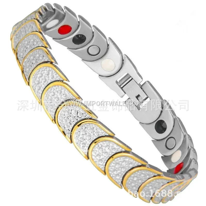 Minimalist Geometric Stainless Steel Electroplated Unisex Bracelet