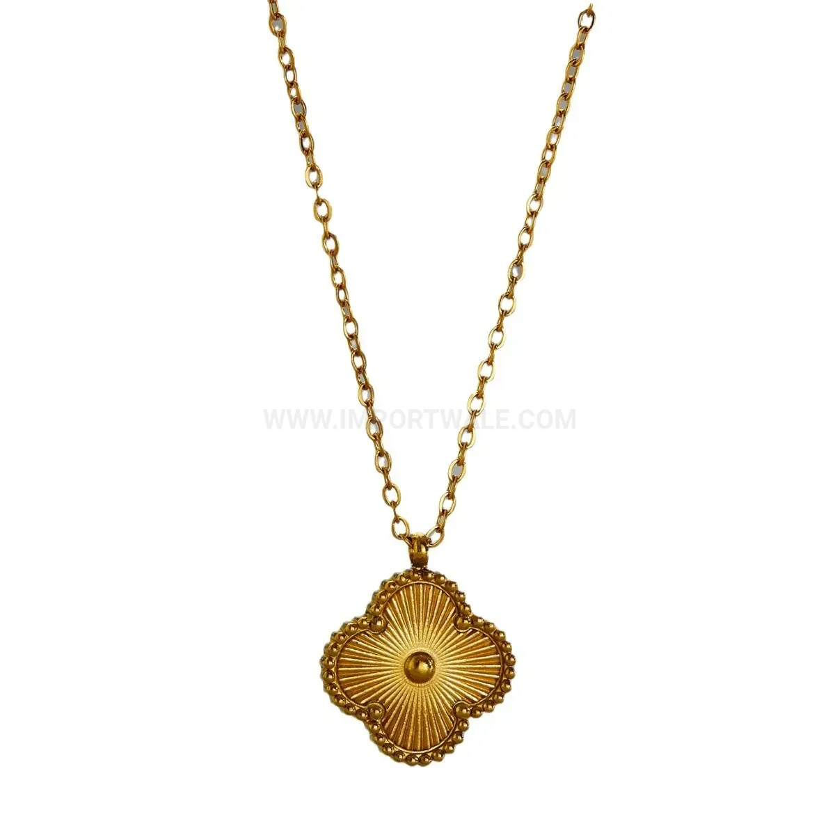 Bold Geometric Titanium Steel Women's Pendant Necklace Custom Jewelry