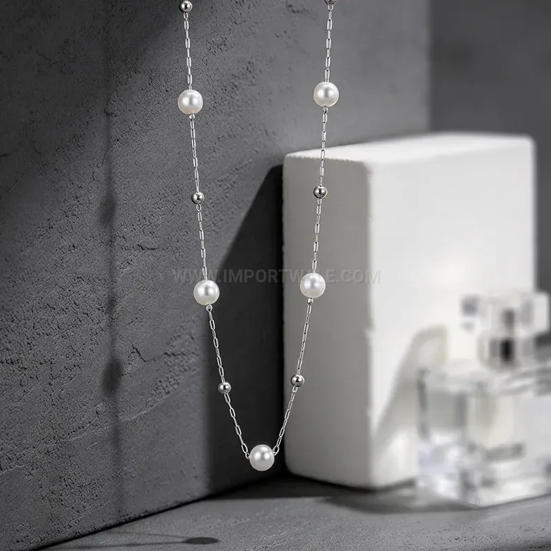 Elegant Minimalist Stainless Steel Shell Letter Heart Pendant Necklace