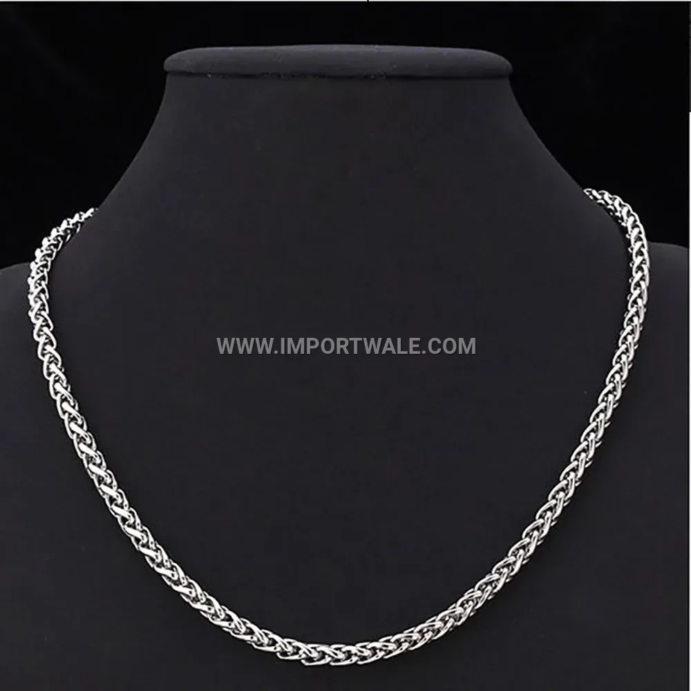 Heavy Stainless Steel Keel Dragon Bone Chain Necklace