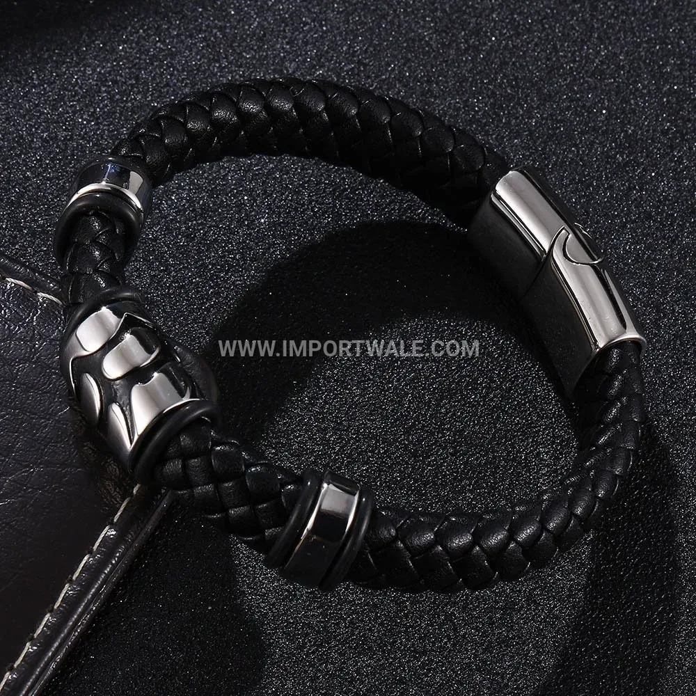 Woven Stainless Steel Mesh Belt Strap Bracelet